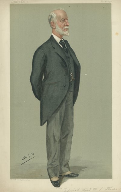 Admiral Lord Walter Talbot Kerr by Leslie Matthew Ward